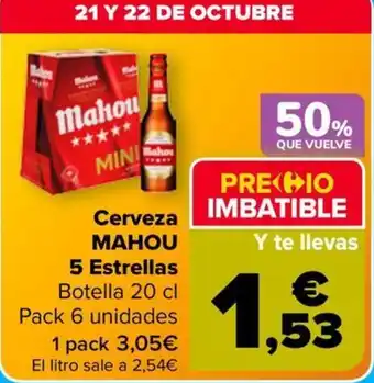 Mahou 5 Estrellas
