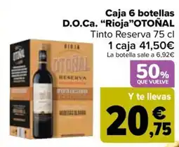 Carrefour Otoñal Tinto Reserva oferta