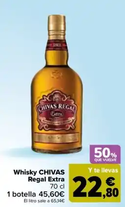 Carrefour Whisky Chivas Regal Extra oferta