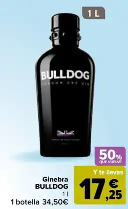 Carrefour Ginebra BULLDOG oferta