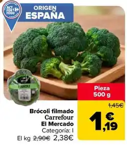Carrefour Market Carrefour Brócoli filmado oferta