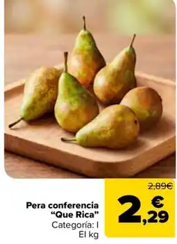 Carrefour Market Pera conferencia "Que Rica" oferta