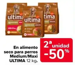 Carrefour Ultima alimento seco para perros medium/maxi oferta