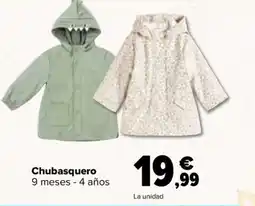 Carrefour Chubasquero oferta