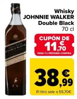 Carrefour Johnnie Walker Double Black oferta