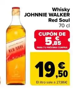 Carrefour Johnnie Walker Red Soul oferta