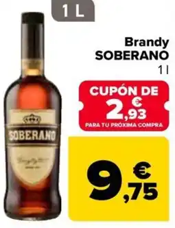 Carrefour Brandy soberano oferta