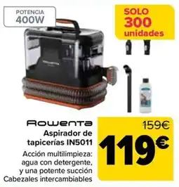 Carrefour Rowenta Aspirador de tapicerías IN5011 oferta