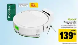 Carrefour iRobot Robot aspirador 115 Sin base oferta
