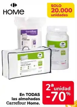 Carrefour Carrefour Home almohadas oferta
