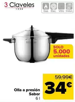 Carrefour 3 Claveles Olla a presión Sabor oferta