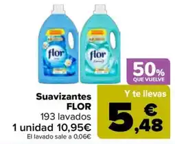 Carrefour Suavizantes FLOR oferta