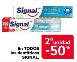 Carrefour Signal dentífricos oferta