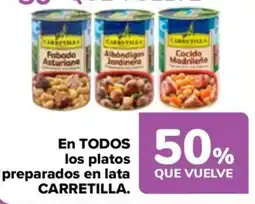 Carrefour Carretilla los platos preparados en lata oferta