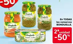 Carrefour Bonduelle conservas oferta