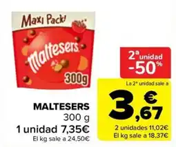 Carrefour Maltesers oferta