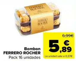Carrefour Bombon ferrero rocher oferta