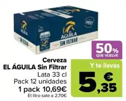 Carrefour El Águila sin filtrar oferta