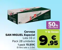 Carrefour San Miguel Especial oferta