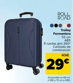 Carrefour Roll Road Trolley Formentera oferta