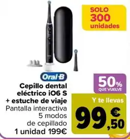 Carrefour Oral-B cepillo dental eléctrico iO6 S oferta
