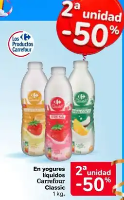 Carrefour Market Carrefour Classic en yogures liquidos oferta