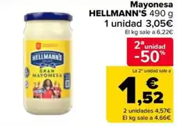 Carrefour Market Hellmann's mayonesa oferta