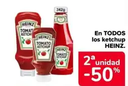 Carrefour Market Heinz tomato ketchup oferta