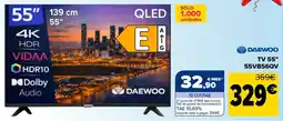 Carrefour Daewoo tv 55" oferta