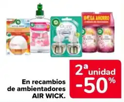 Carrefour Air wick recambios de ambientadores oferta