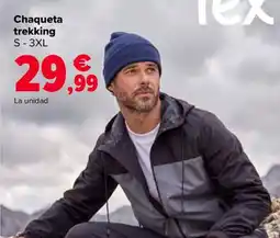 Carrefour tex chaqueta trekking oferta