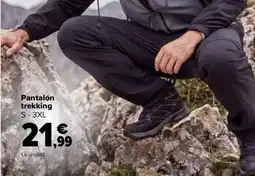 Carrefour Pantalón trekking oferta