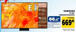 Carrefour samsung tv 65" tq65qn73hauxxc oferta