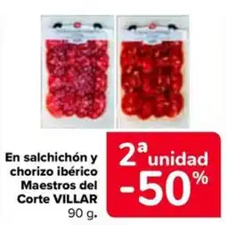 Carrefour Market Villar maestros del corte oferta