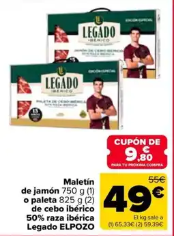 Carrefour Market Legado ibérico oferta
