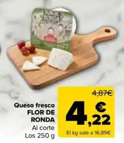 Carrefour Market Queso fresco flor de ronda oferta