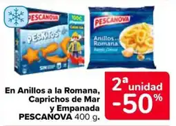Carrefour Market Pescanova anillos a la romana oferta