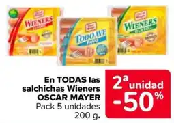 Carrefour Market Oscar mayer wiener oferta