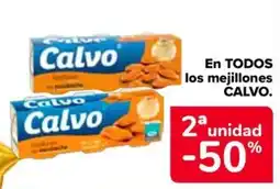 Carrefour Market Calvo mejillones en escabeche oferta