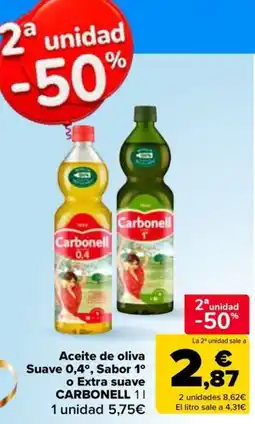 Carrefour Market Carbonell aceite de oliva oferta