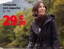 Carrefour Chaqueta con capucha oferta