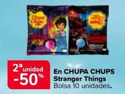 Carrefour Market Chupa Chups stranger things oferta