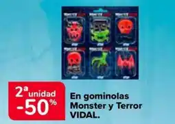 Carrefour Market Gominolas Monster y Terror Vidal oferta