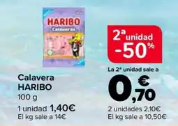 Carrefour Market Haribo calavera oferta
