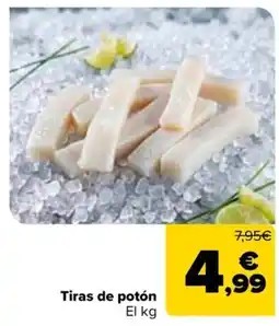Carrefour Market Tiras de potón oferta