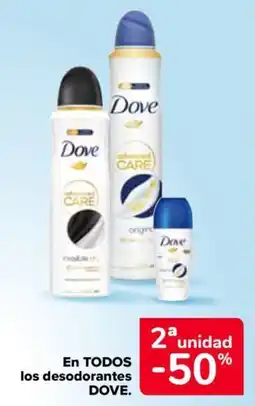 Carrefour Market Dove desodorantes oferta