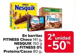 Carrefour Market Nesquik fitness choco fitness 0% proteina/cacao oferta