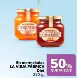 Carrefour Market La vieja fábrica en mermeladas diet oferta