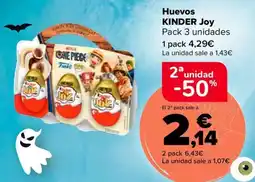 Carrefour Market Kinder Joy oferta