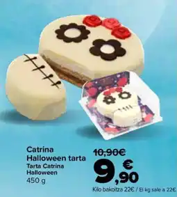 Carrefour Market Catrina Halloween tarta oferta